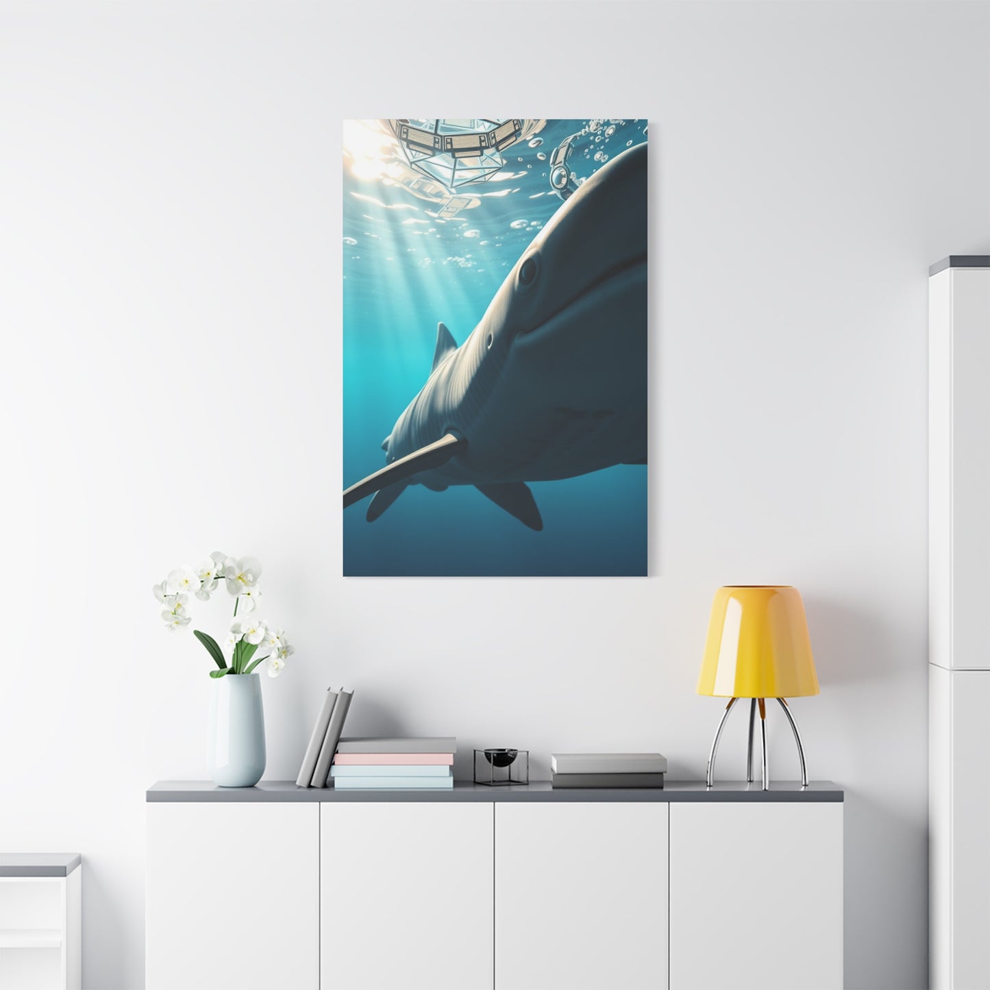 Whale Shark Art Supreme Gallery Wall Art & Canvas Print
