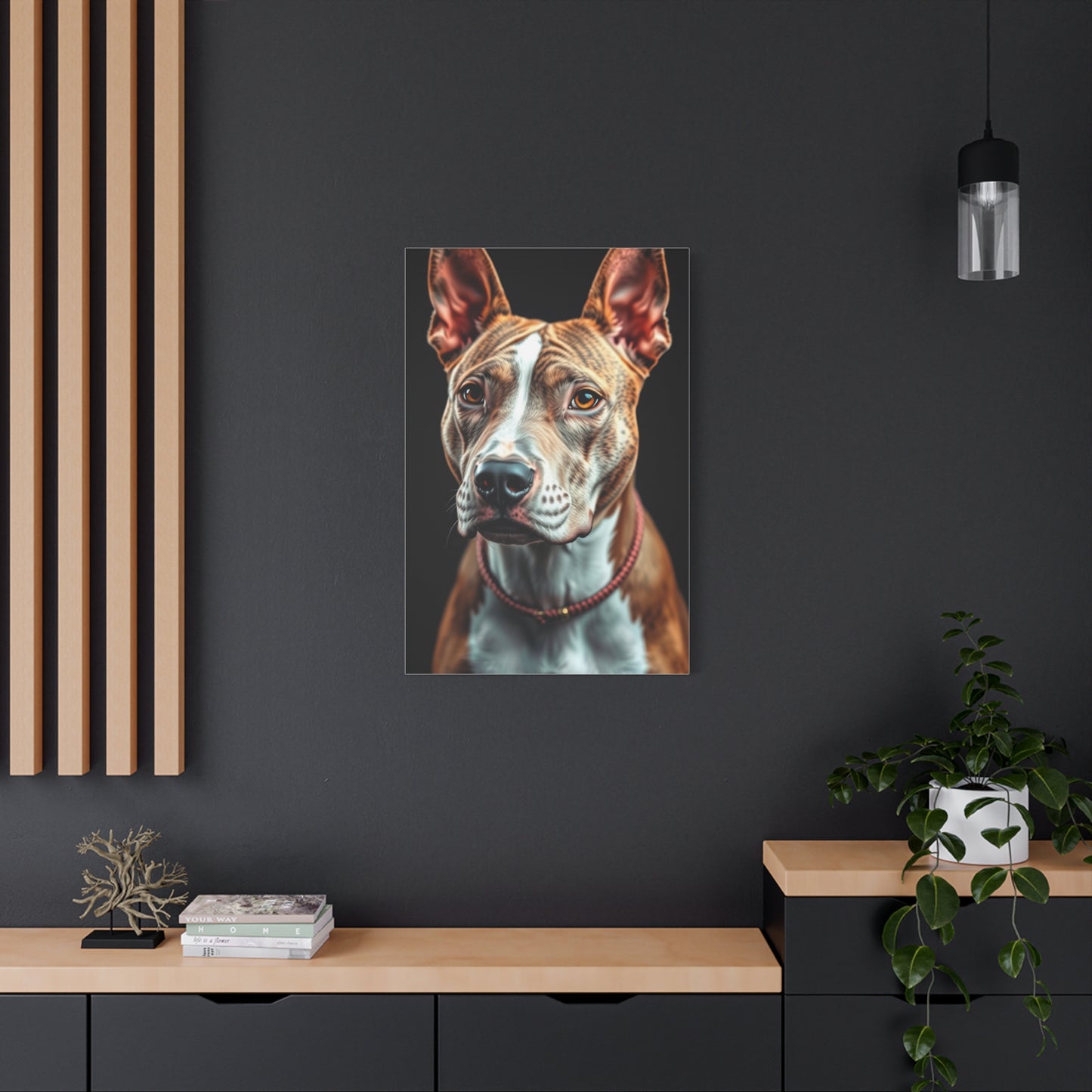 Elite Pit Bull Art Vision Wall Art & Canvas Print