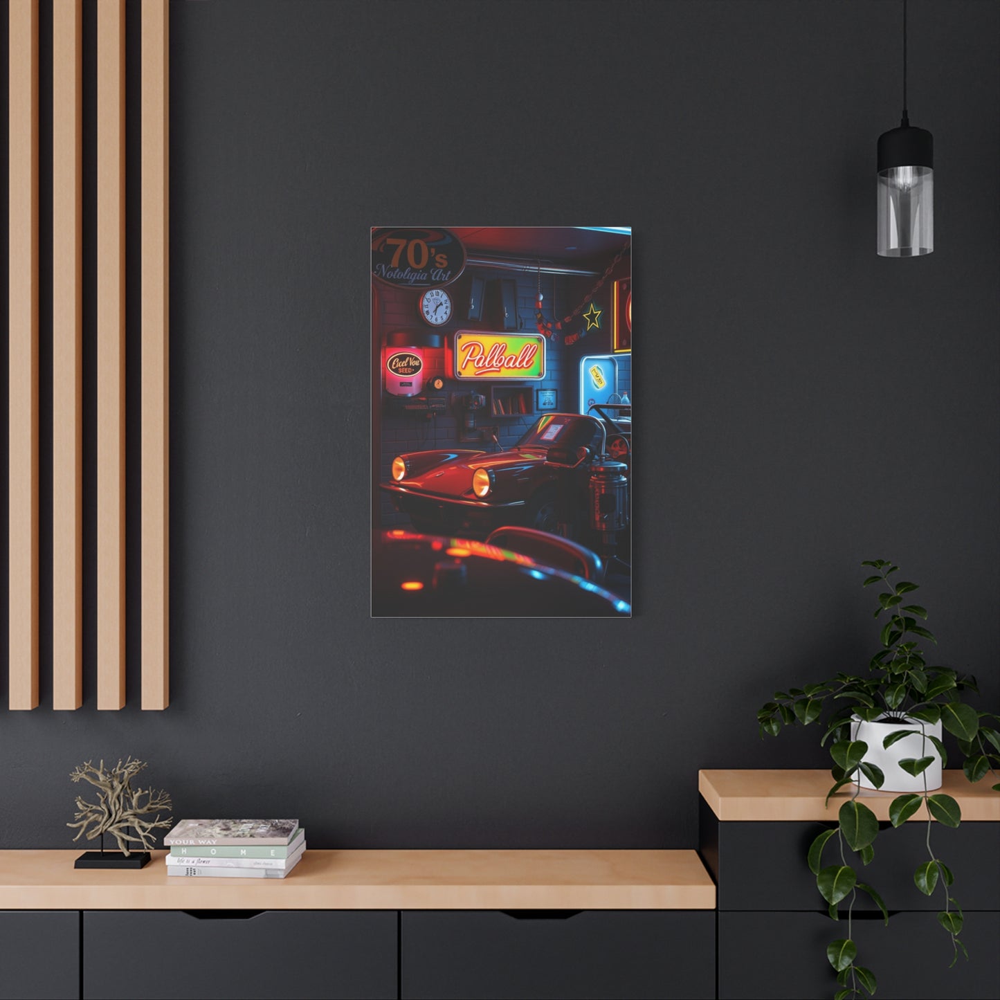 70’s Nostalgia Art Luxury Canvas Wall Art & Canvas Print