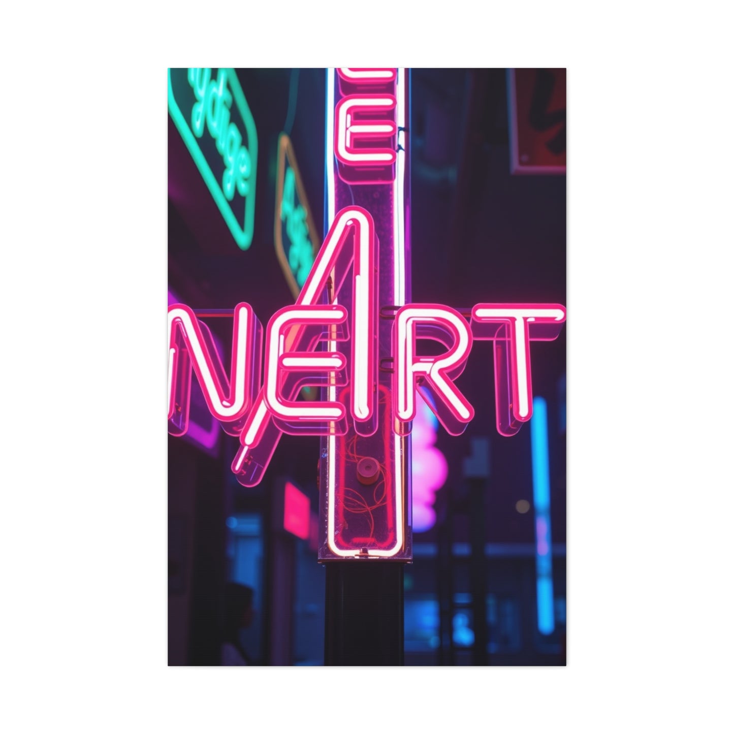 Chroma Brilliance Garniture Wall Art & Canvas Print