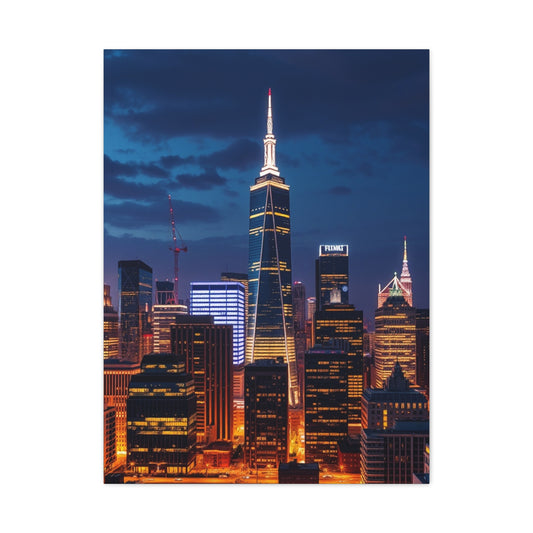 City Skylines Art Supreme Gallery Wall Art & Canvas Print