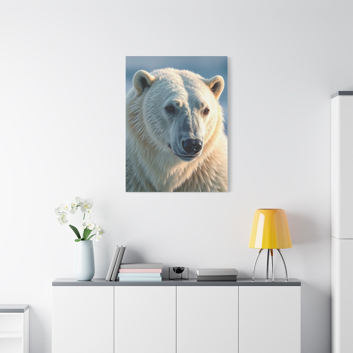 Polar Bear Art Luxury Canvas Wall Art & Canvas Print
