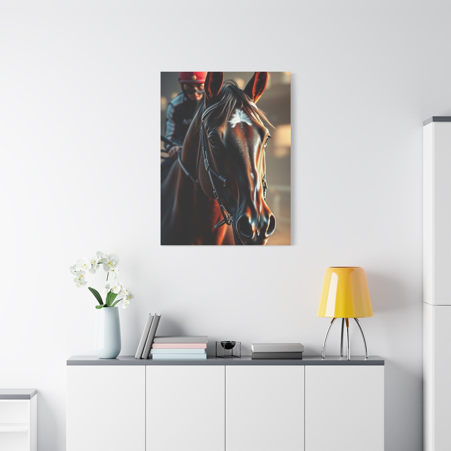 Horse Racing Art Luxury Canvas Wall Art & Canvas Print