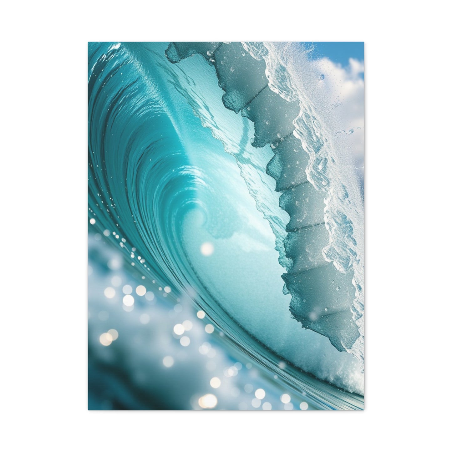 Wave Aesthetic Masterwork Wall Art & Canvas Print