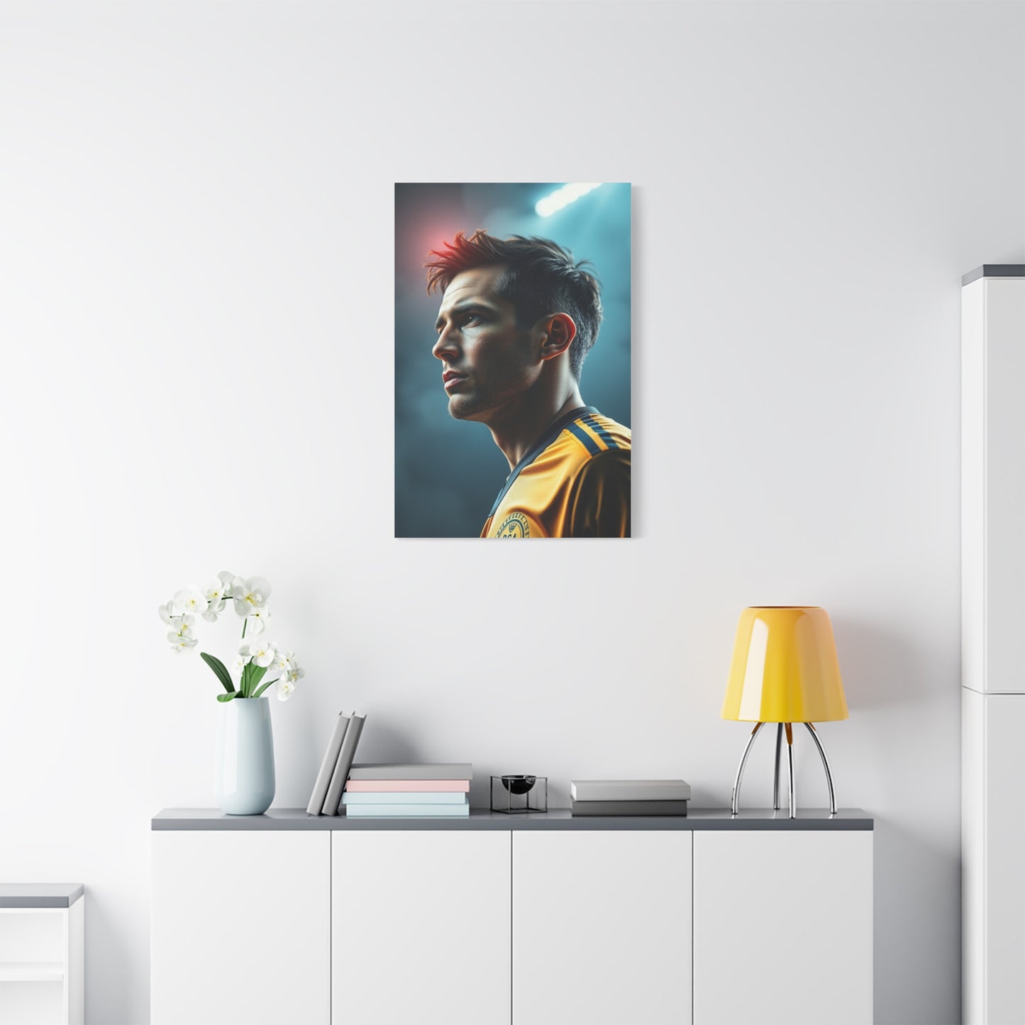 Vision Soccer Art Art Wall Art & Canvas Print