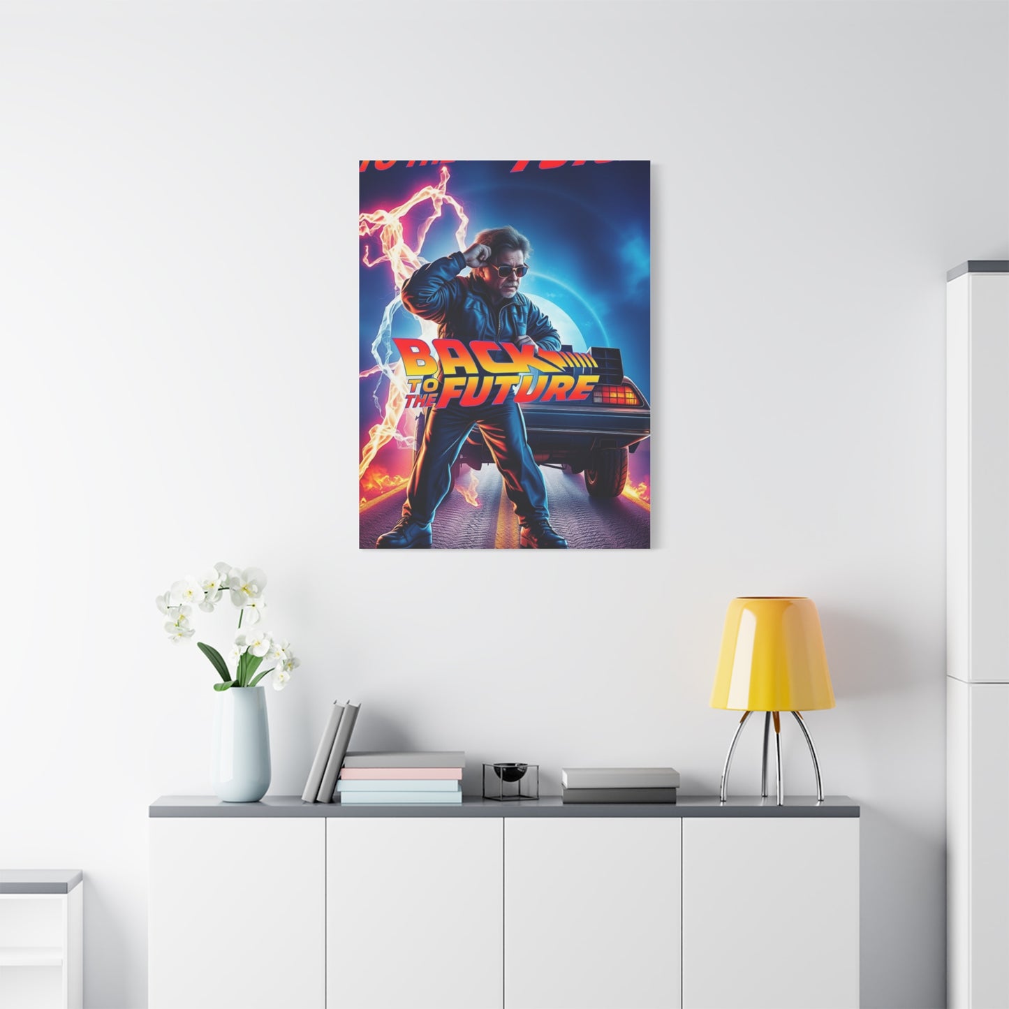 Back to the Future Art Refined Canvas Wall Art & Canvas Print