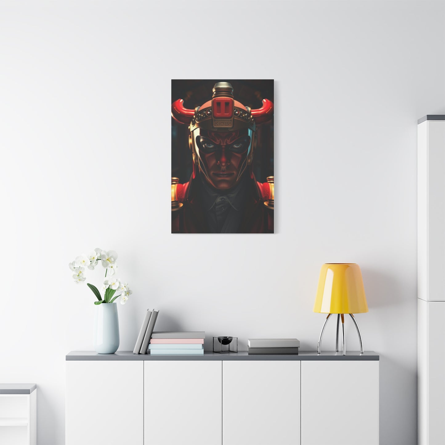 Vermilion Grace Wall Art Wall Art & Canvas Print