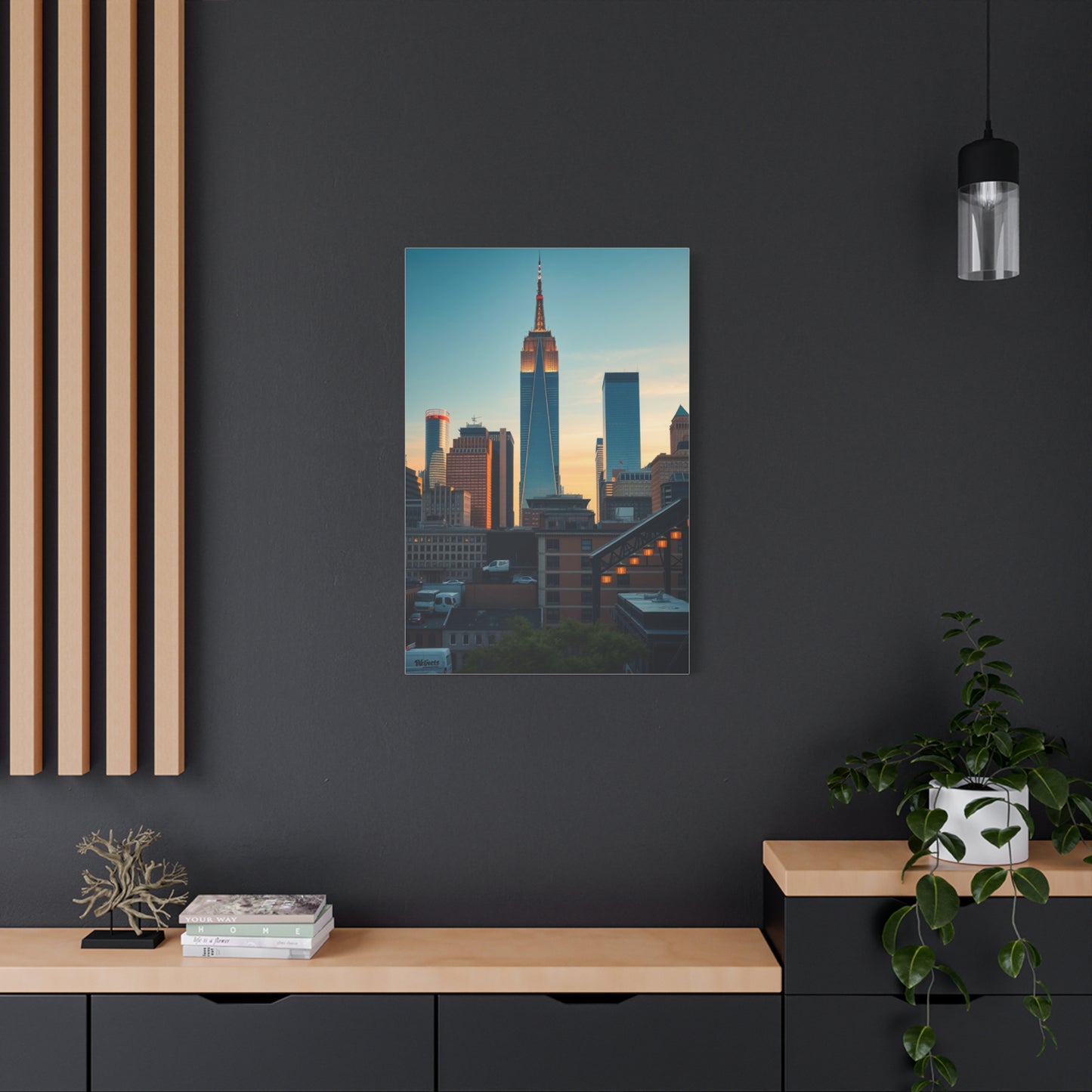 Skyward Promenade Elegance Wall Art & Canvas Print