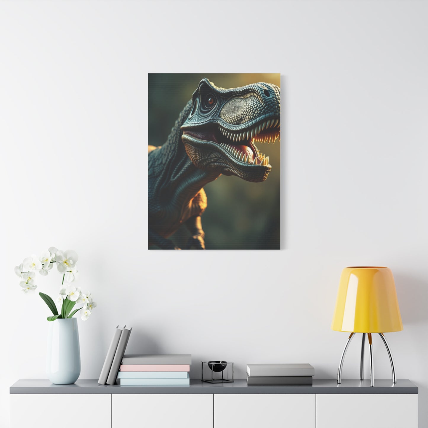Vision Tyrannosaurus Rex Art Art Wall Art & Canvas Print