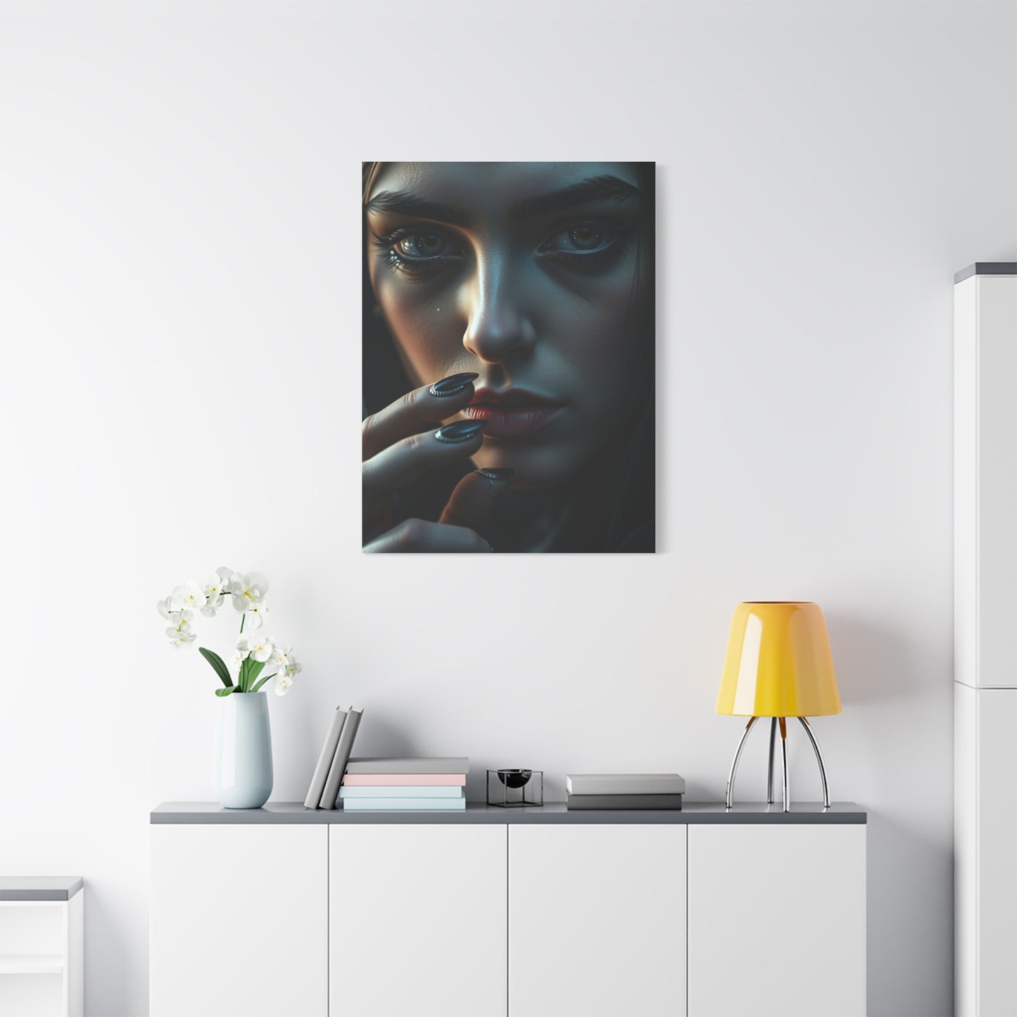 Ebon Veil Canvas Wall Art & Canvas Print
