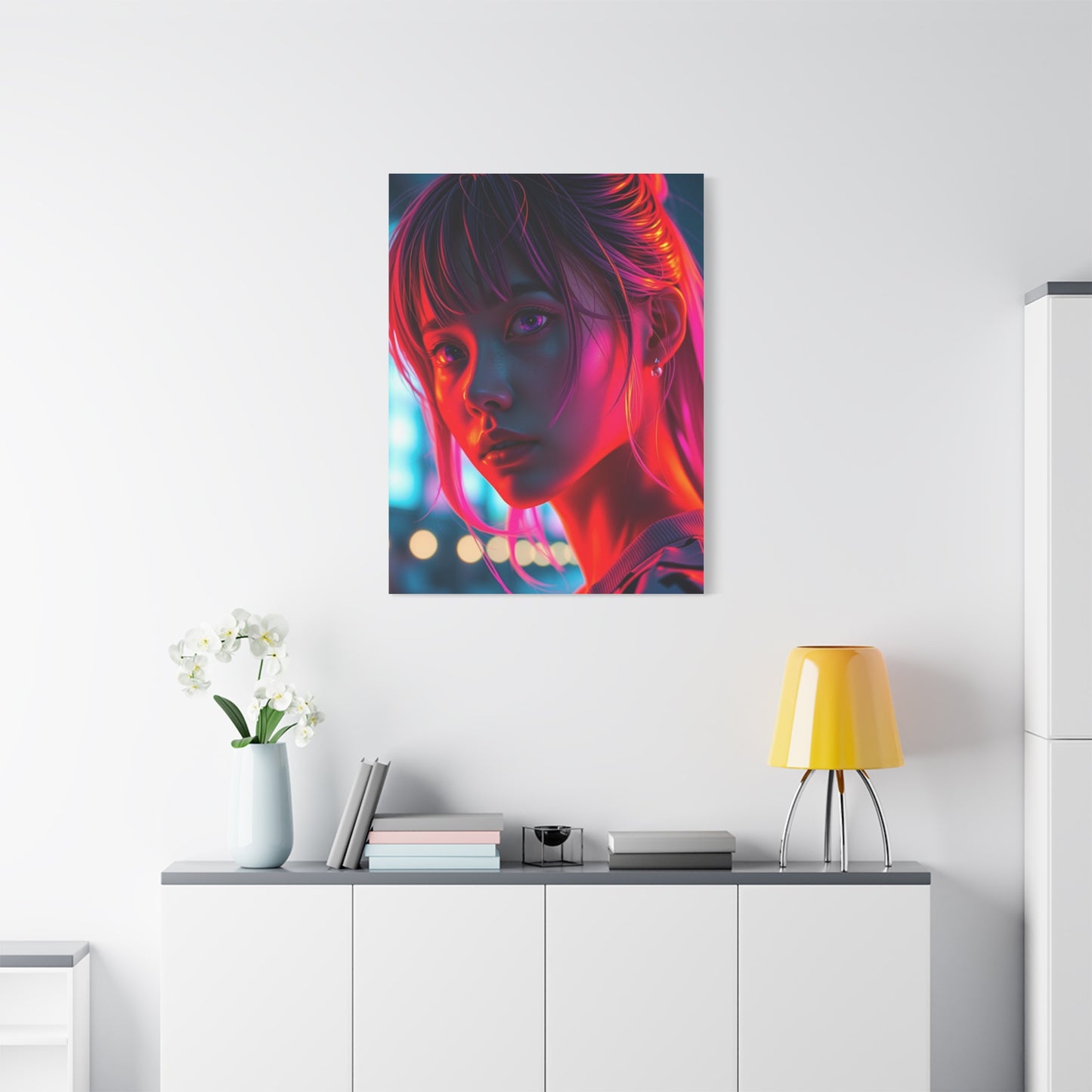 Warakami Vaporwave Art Luxury Canvas Wall Art & Canvas Print