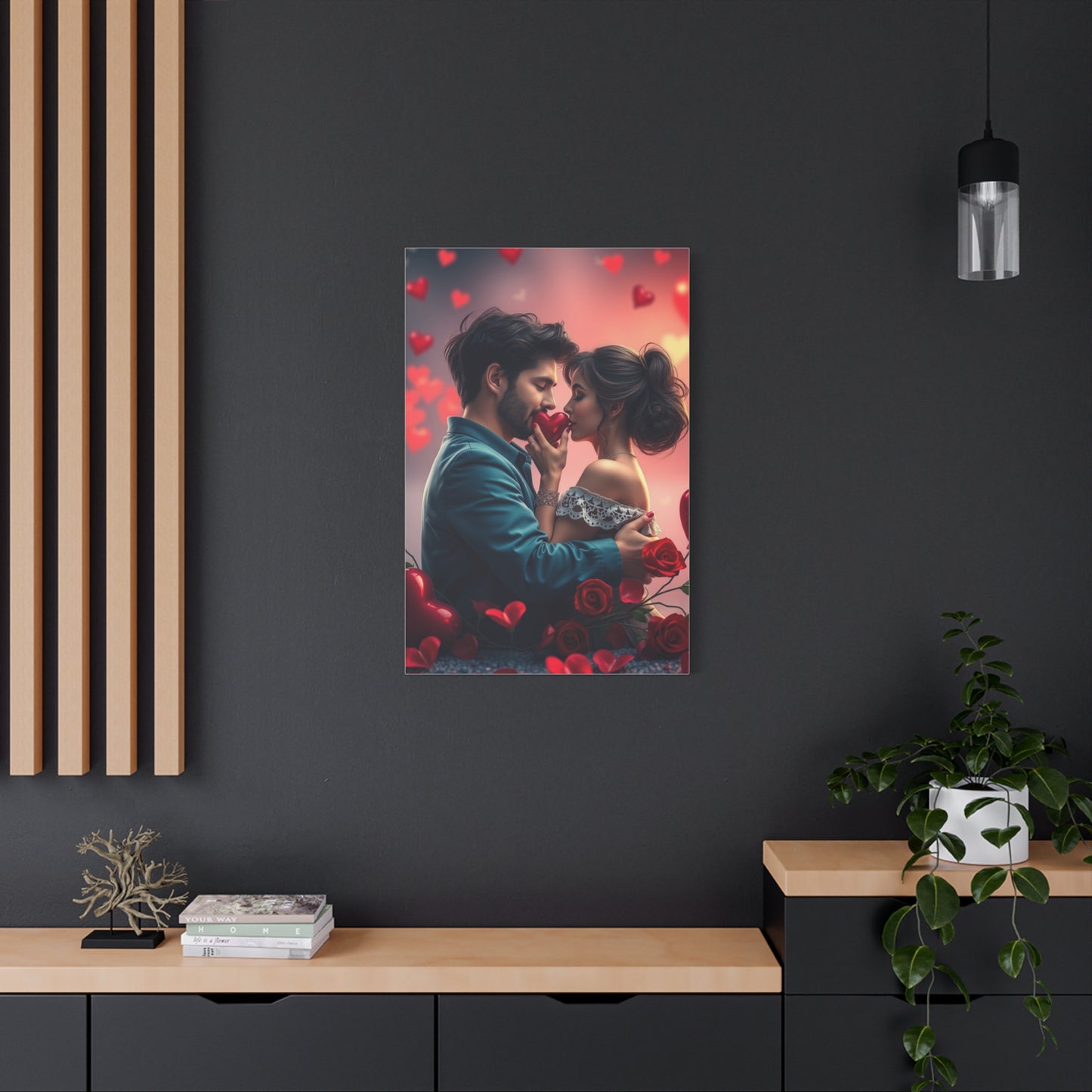 Valentine's Day Art Refined Canvas Wall Art & Canvas Print