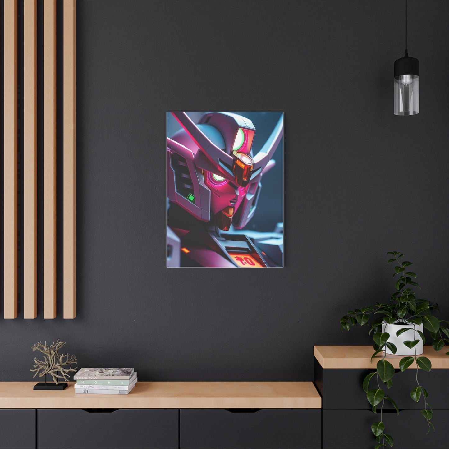 Vision Gundam Art Art Wall Art & Canvas Print