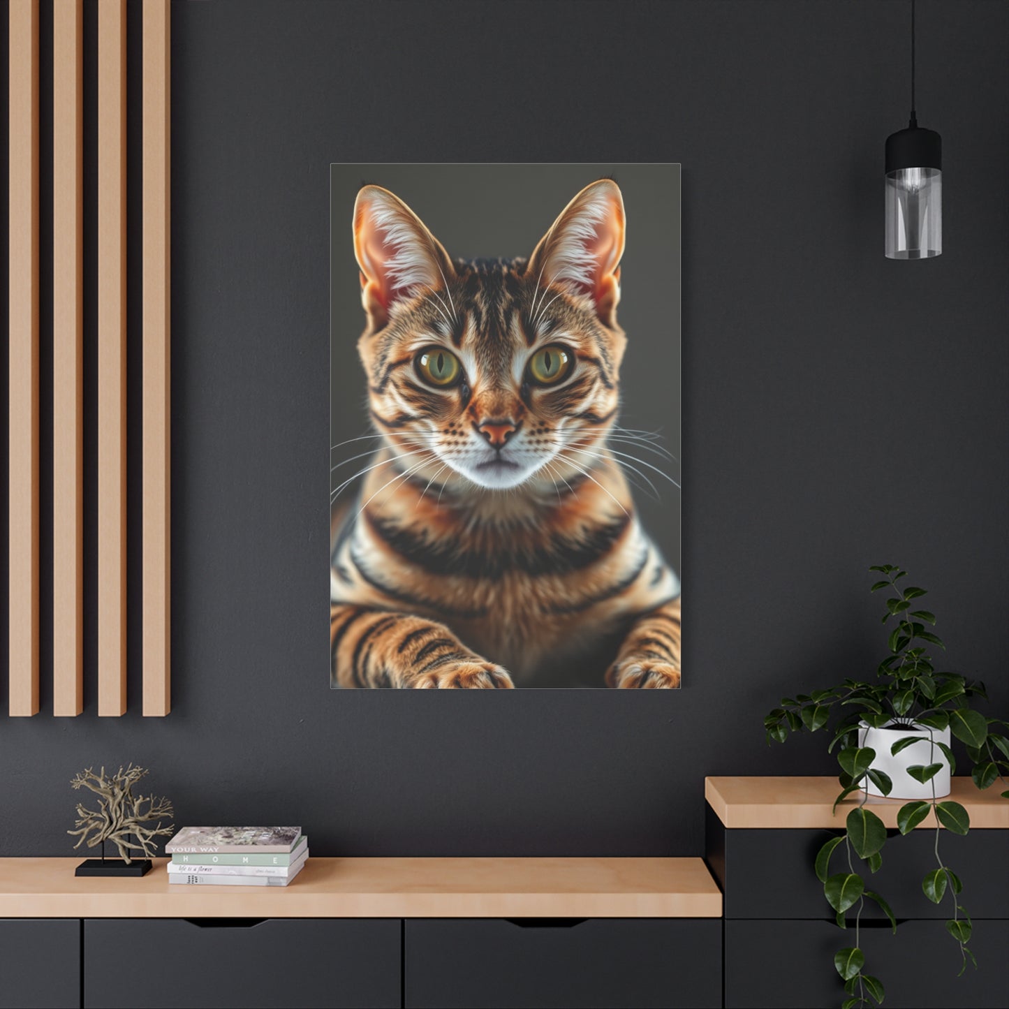 Tabby Cat Art Supreme Gallery Wall Art & Canvas Print