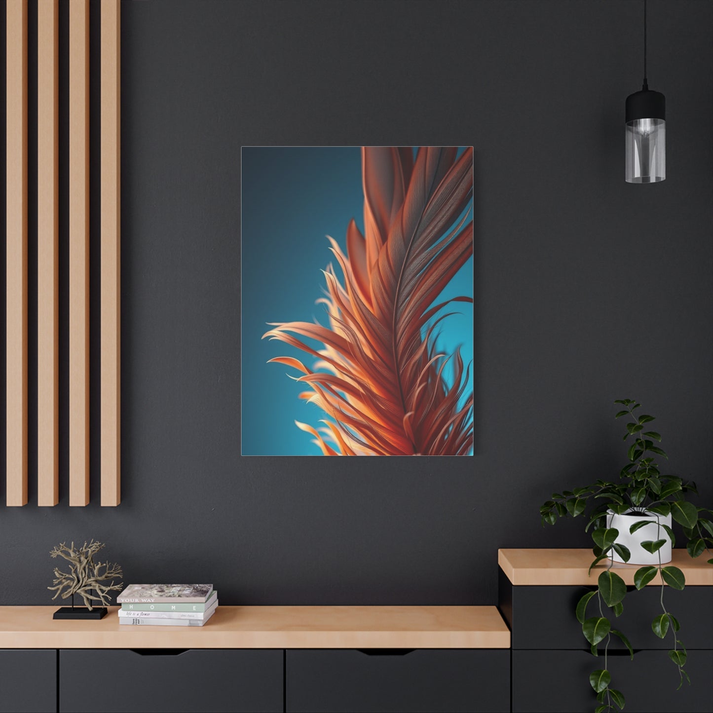 Vision Feather Art Art Wall Art & Canvas Print