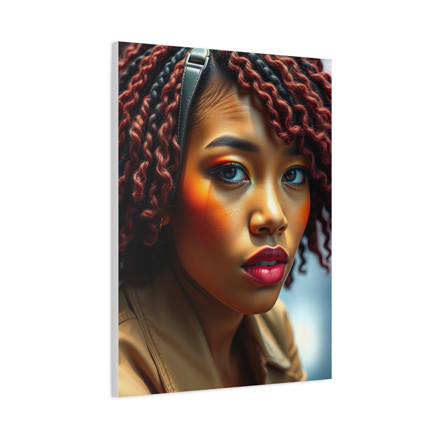 Supreme Pop of Orange Art Collection Wall Art & Canvas Print