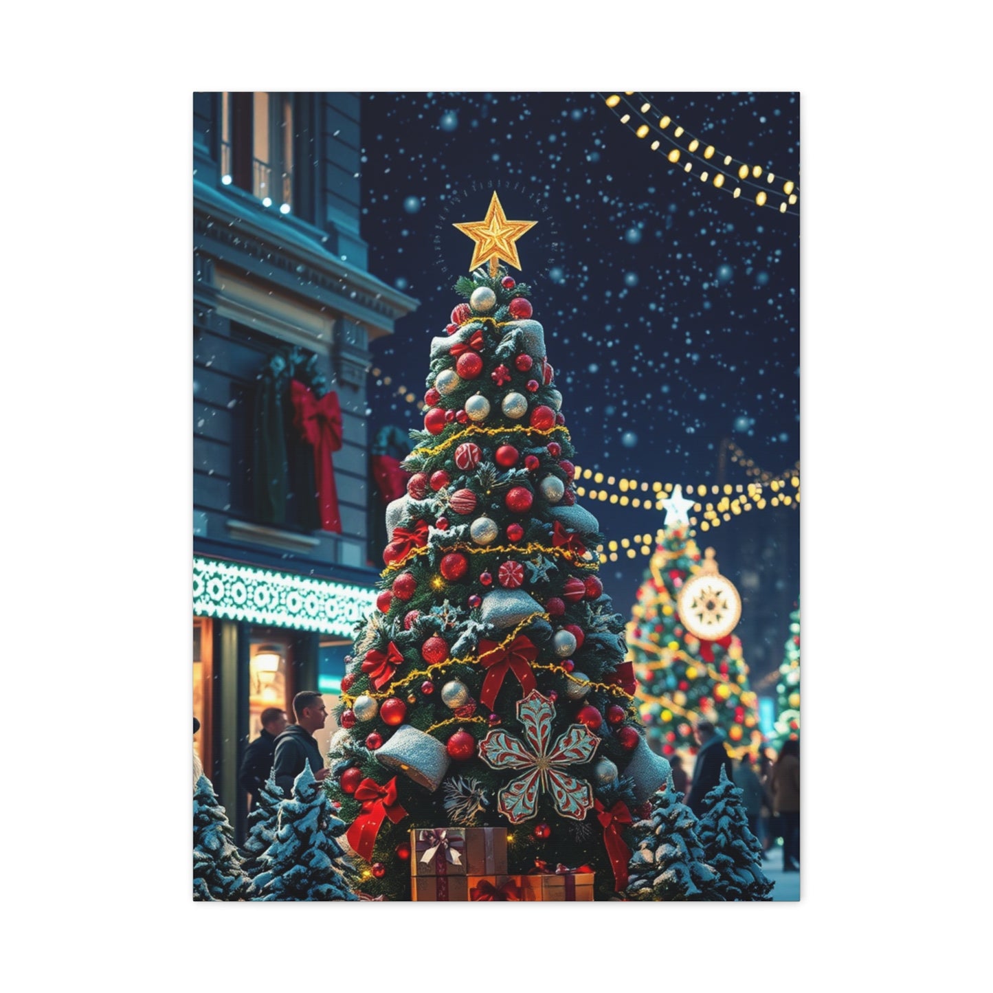 Majestic Holiday Portrait Wall Art & Canvas Print