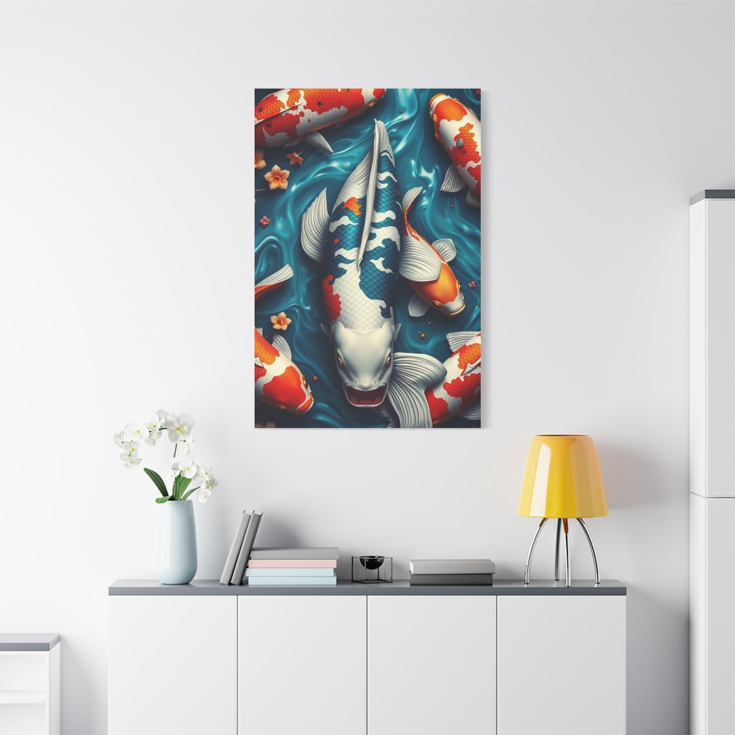 Koi Fish Art Refined Canvas Wall Art & Canvas Print