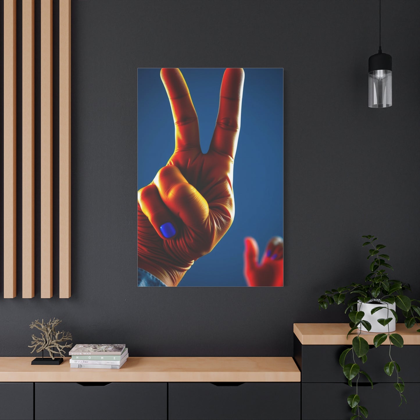 Peace Sign Art Supreme Gallery Wall Art & Canvas Print