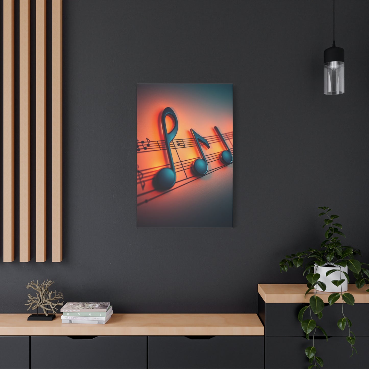 Musical Notes Art Supreme Gallery Wall Art & Canvas Print
