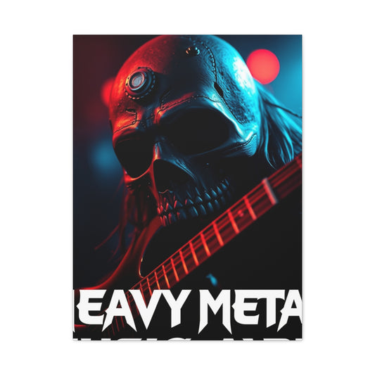 Vision Heavy Metal Music Art Art Wall Art & Canvas Print