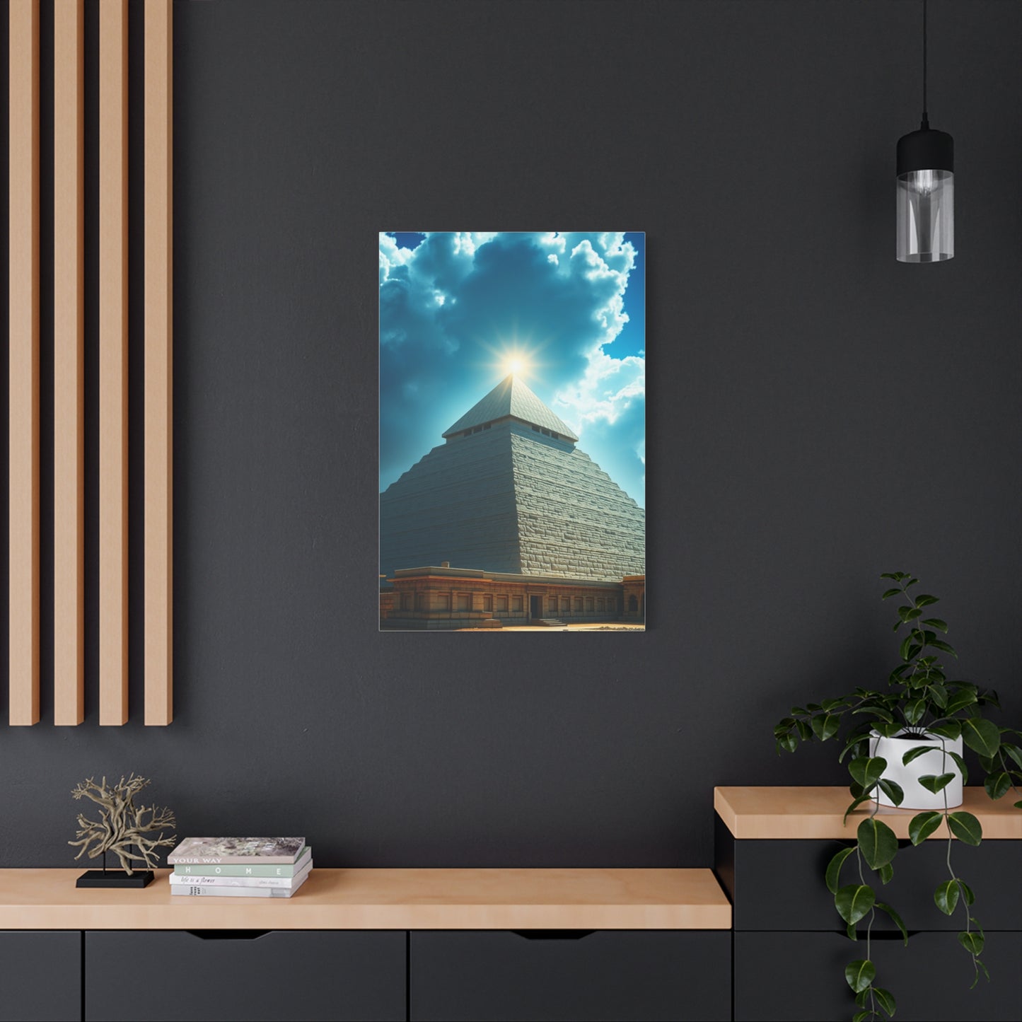 Masterpiece Pyramid Art Vision Wall Art & Canvas Print