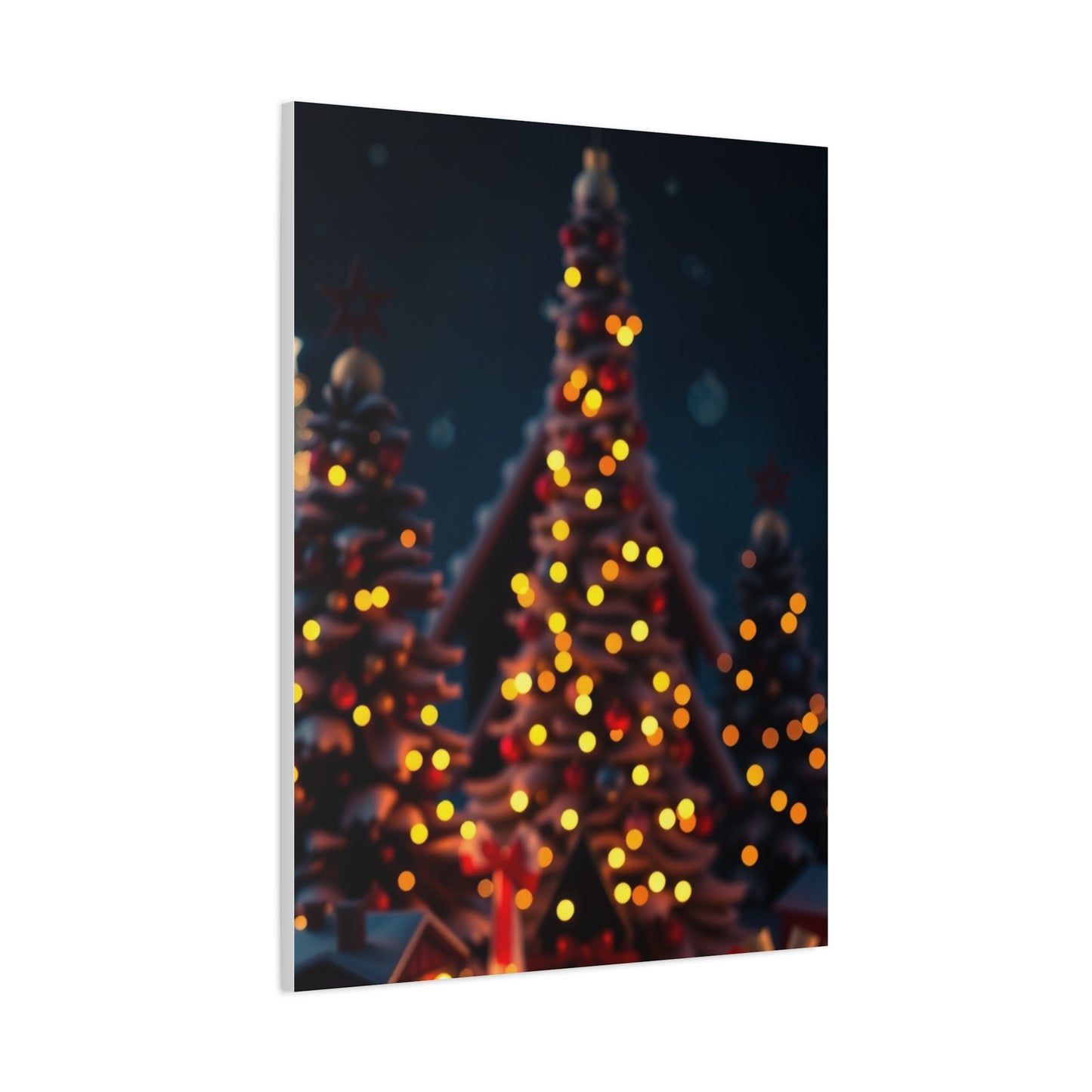 Vision Black Christmas Art Art Wall Art & Canvas Print