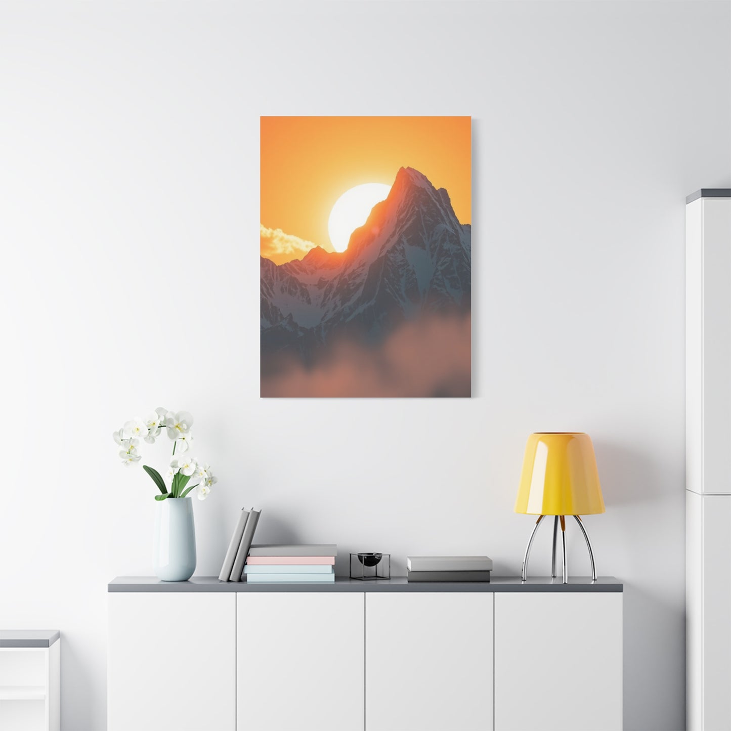 Radiant Summit Masterpiece Wall Art & Canvas Print