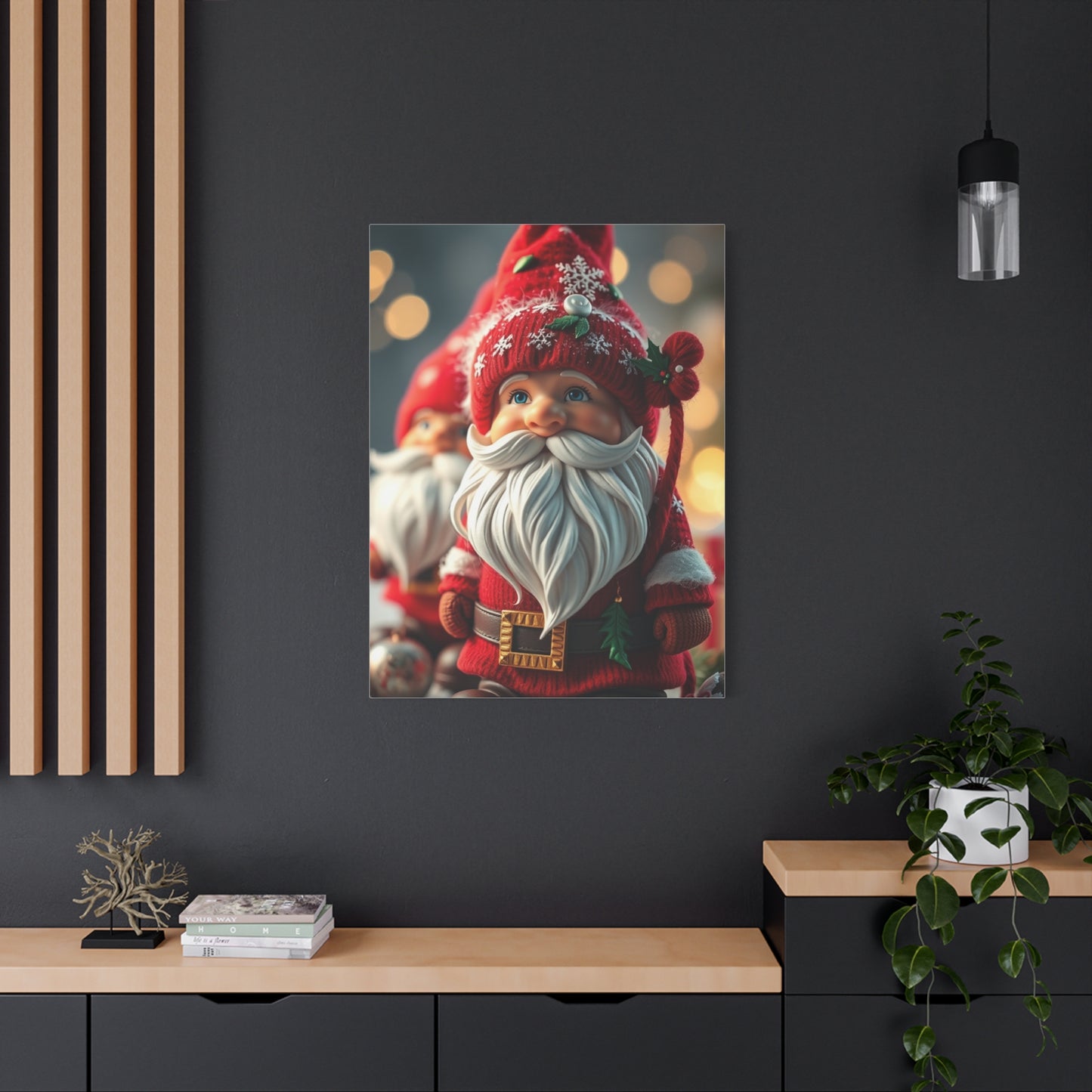 Christmas Gnome Art Supreme Gallery Wall Art & Canvas Print