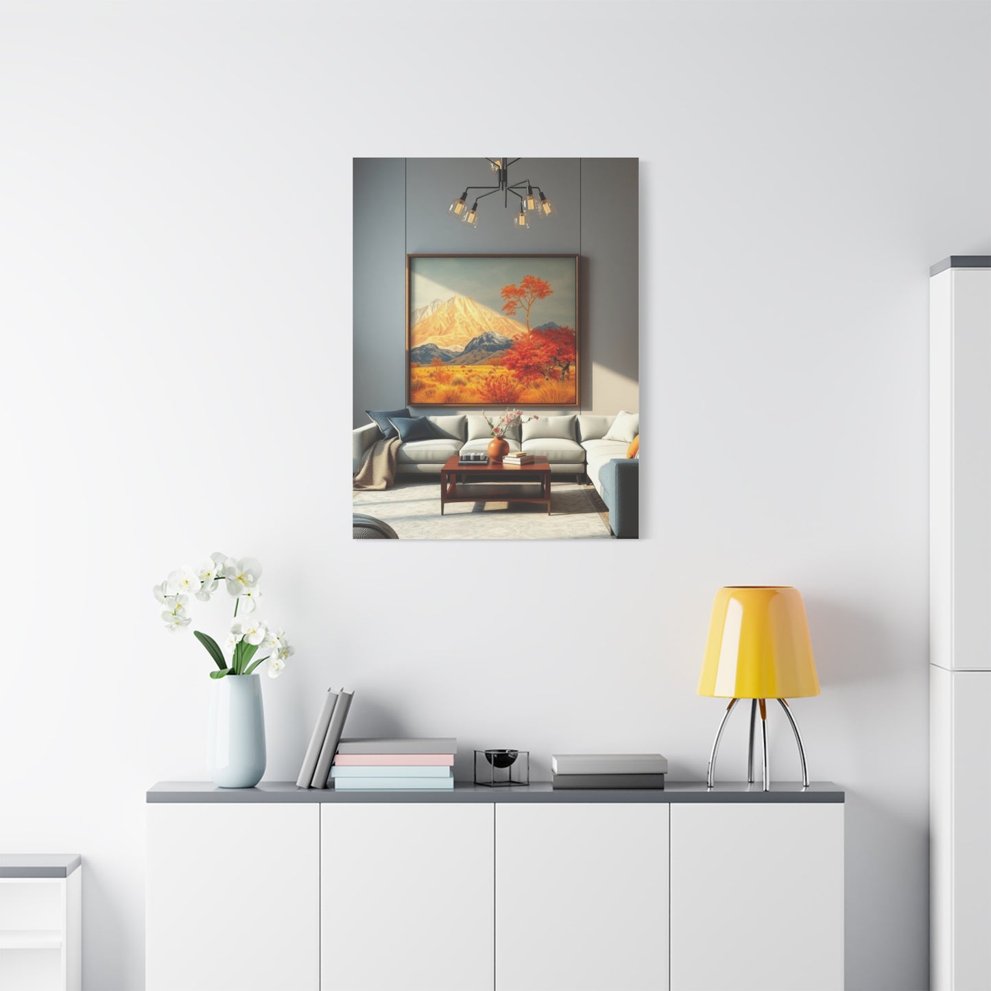 Sophisticated Chamber Canvas Wall Art & Canvas Print
