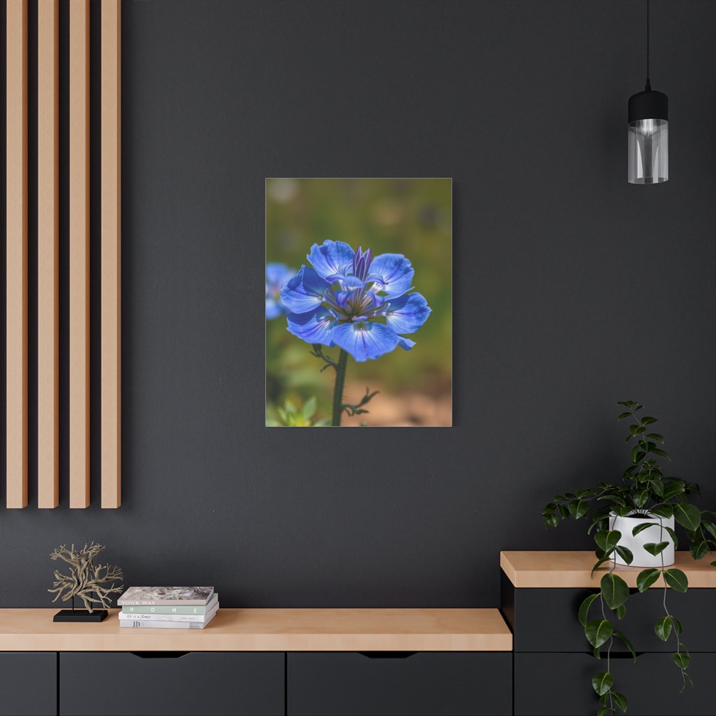 Supreme Bluebonnet Flower Art Collection Wall Art & Canvas Print