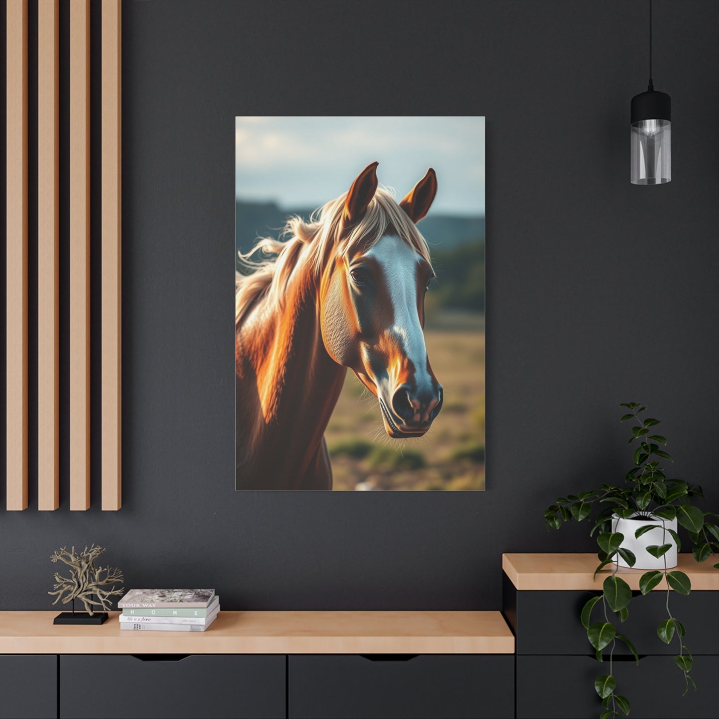 Grandiose Equine Panorama Wall Art & Canvas Print