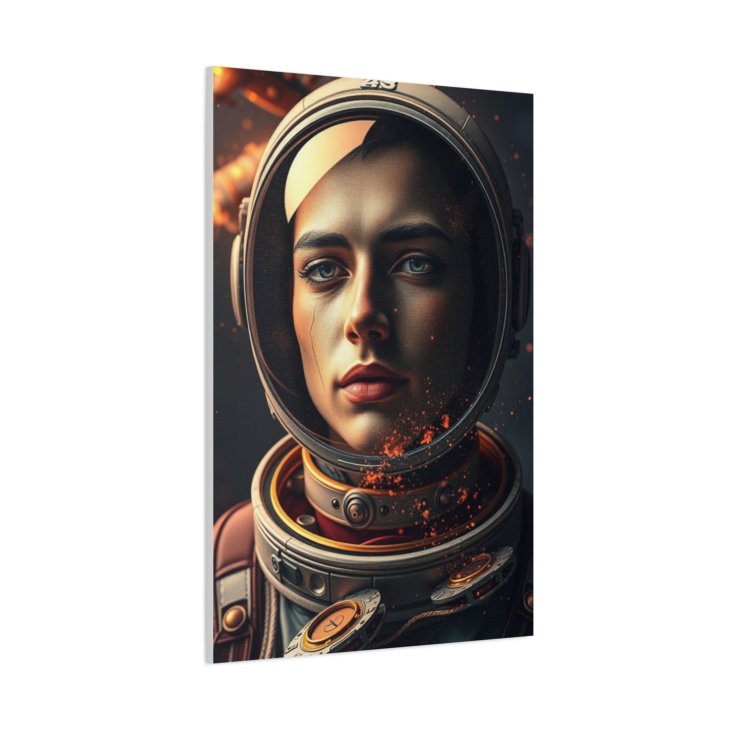 Galactic Luminosity Canvas Wall Art & Canvas Print