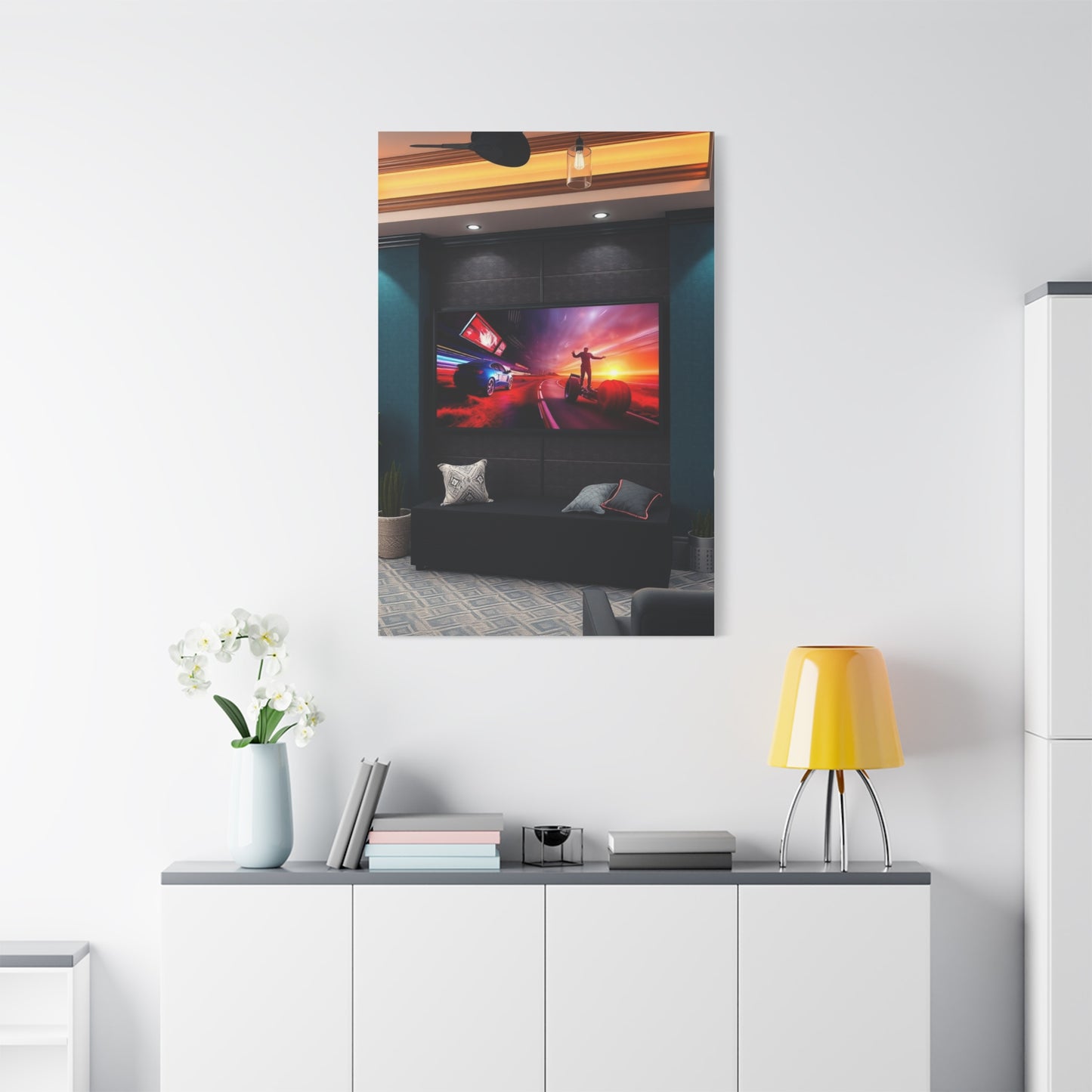 Home Theatre Decor Art Supreme Gallery Wall Art & Canvas Print