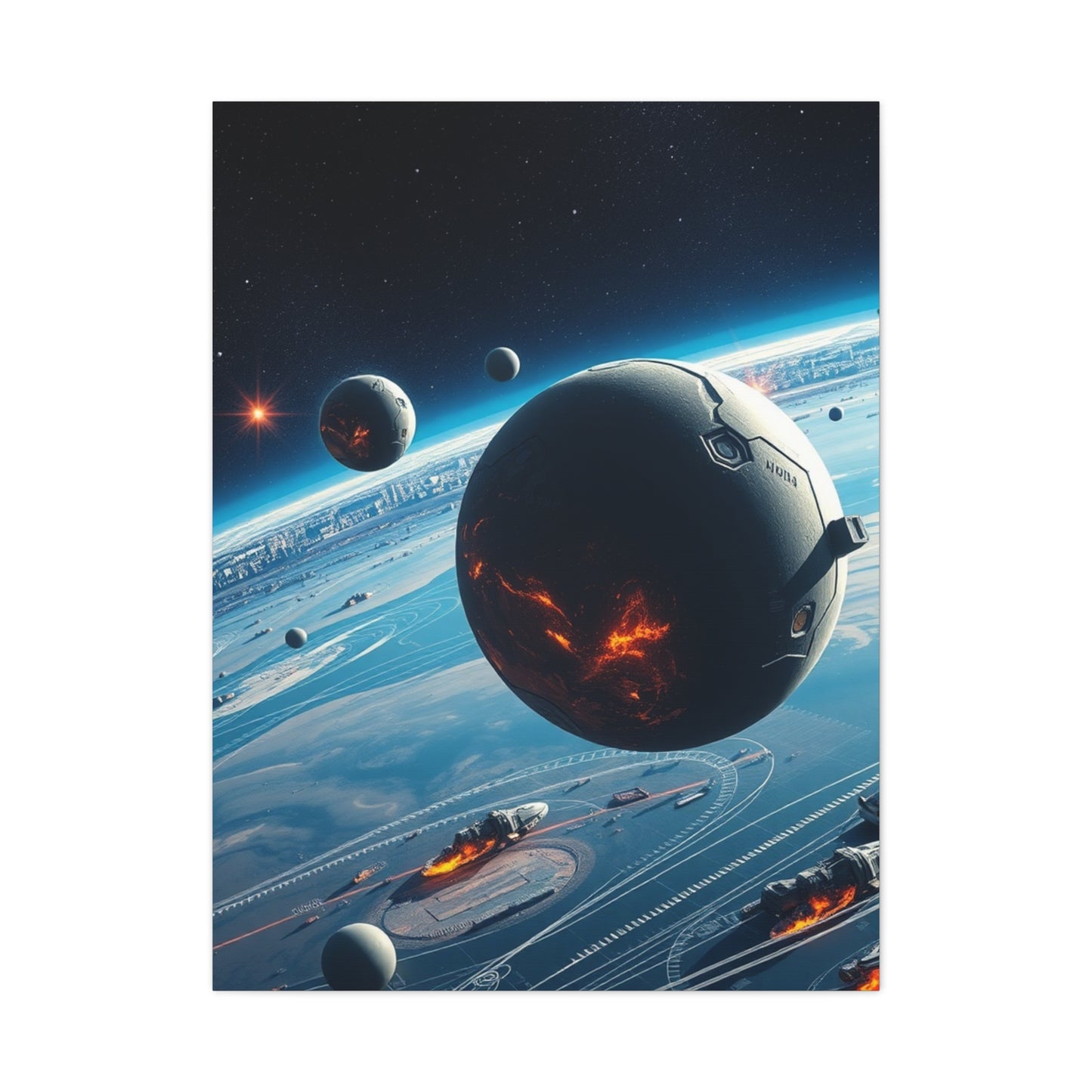 Ethereal Universe Artwork Wall Art & Canvas Print