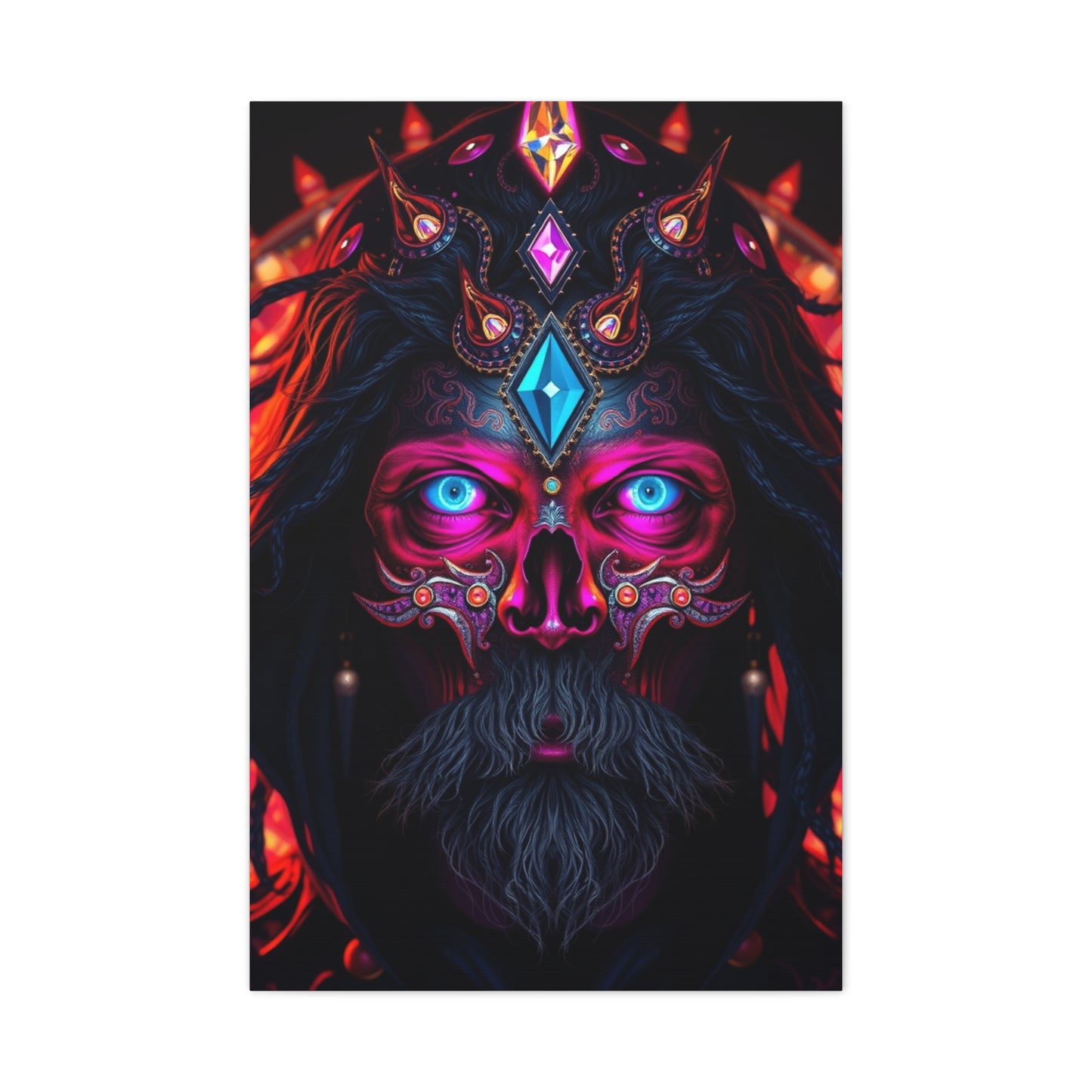 Hypnotic Visionary Tableau Wall Art & Canvas Print