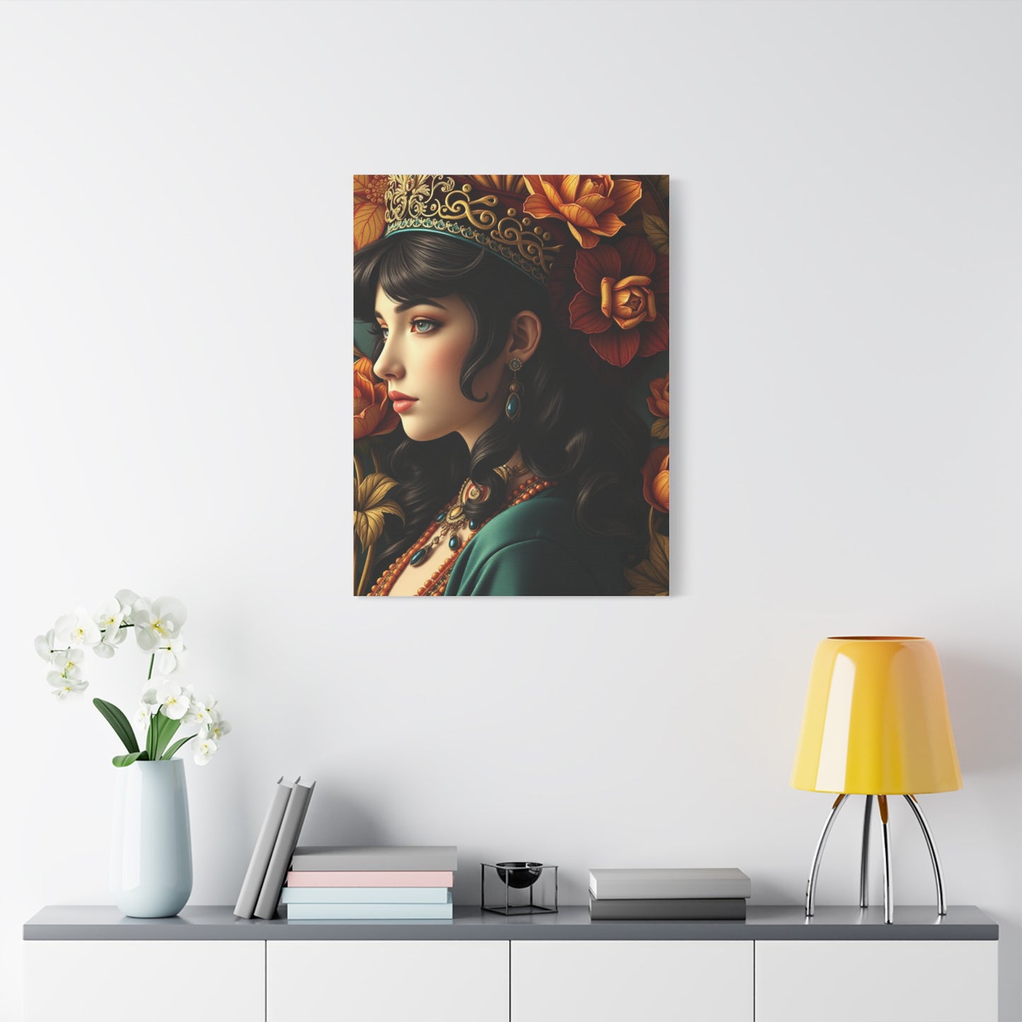 Opulent Fresco Masterpiece Wall Art & Canvas Print