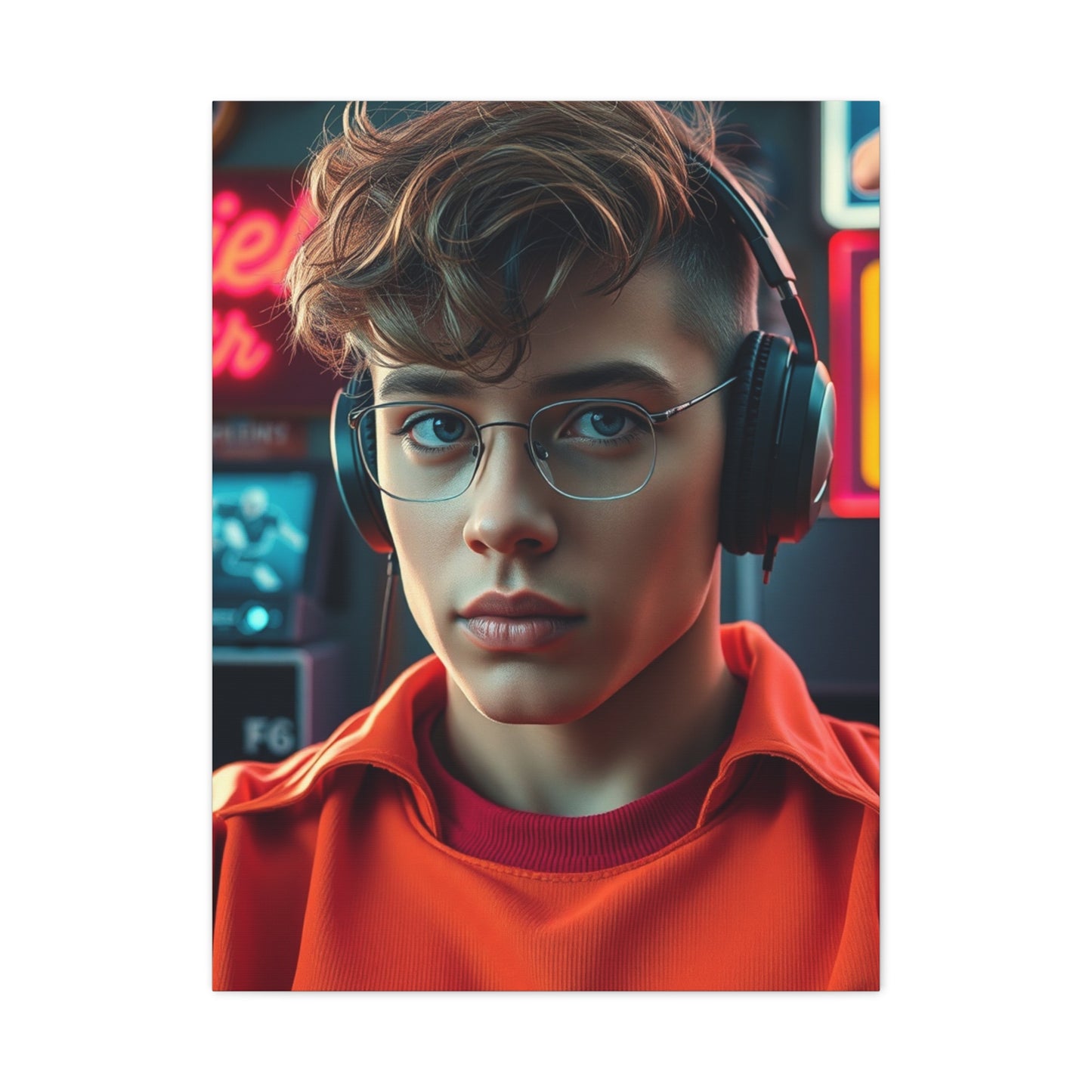 Vision 80’s Nostalgia Art Art Wall Art & Canvas Print