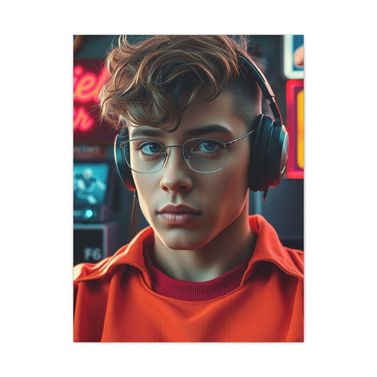 Vision 80’s Nostalgia Art Art Wall Art & Canvas Print