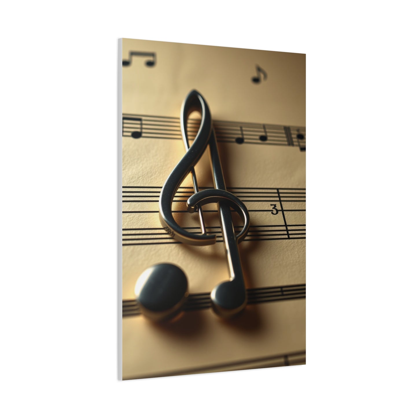 Supreme Musical Notes Art Collection Wall Art & Canvas Print