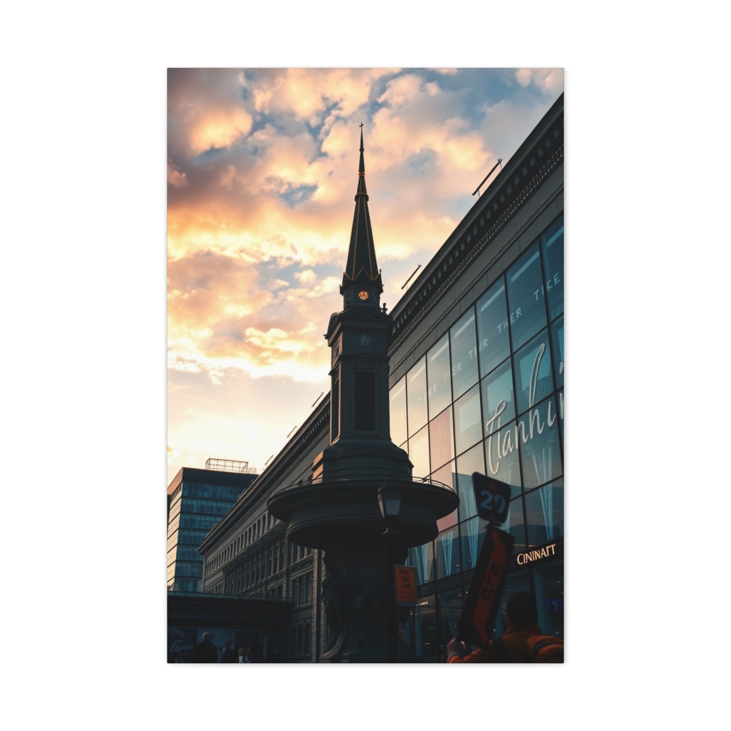 Cincinnati Art Luxury Canvas Wall Art & Canvas Print