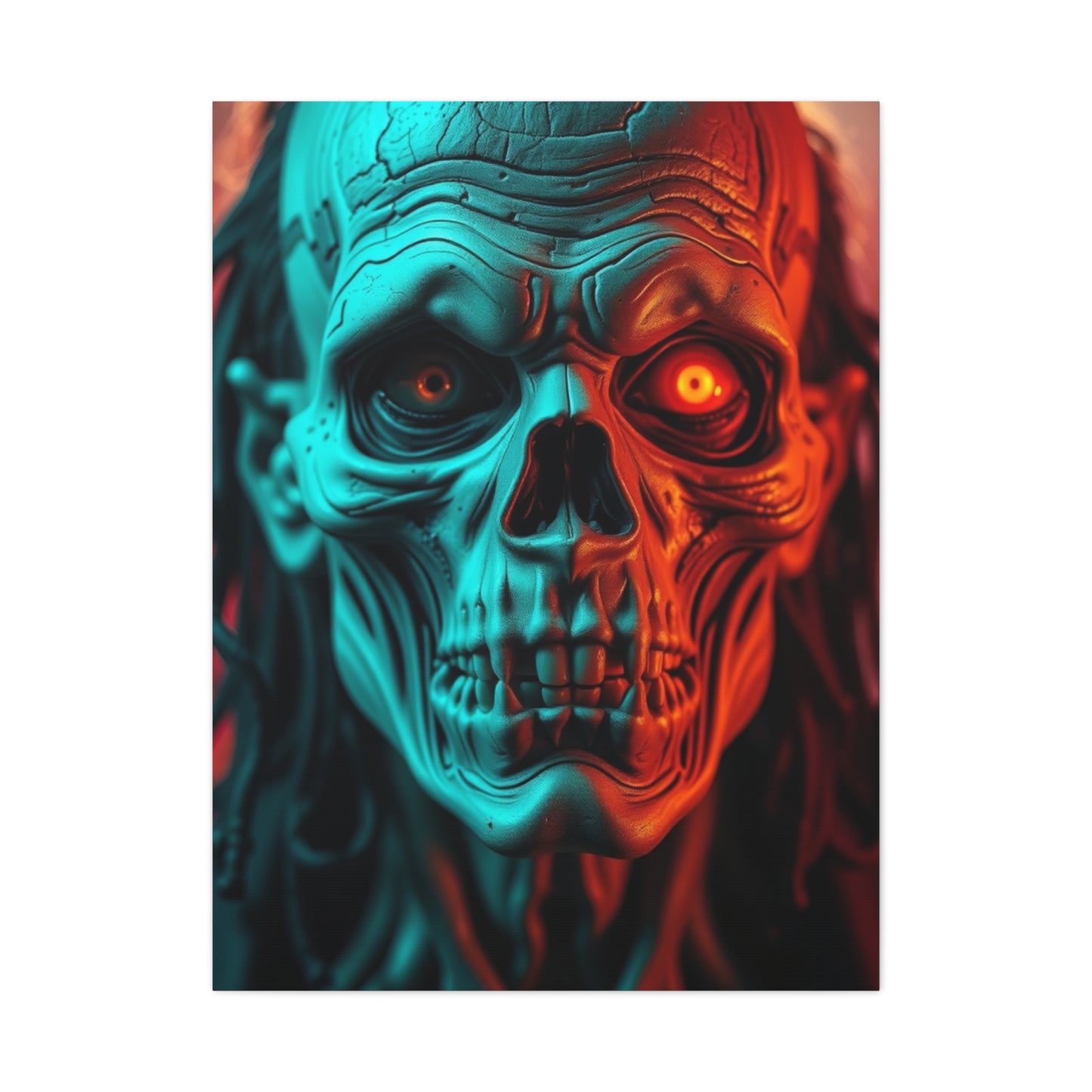 Vision Zombie Art Art Wall Art & Canvas Print