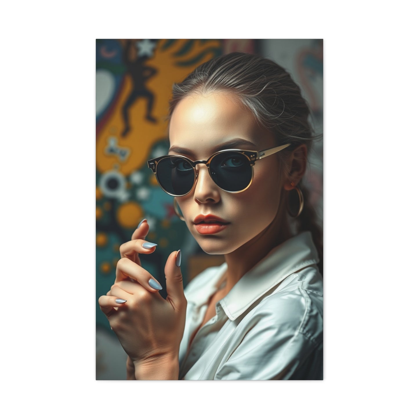 Sleek Artistic Reverie Wall Art & Canvas Print