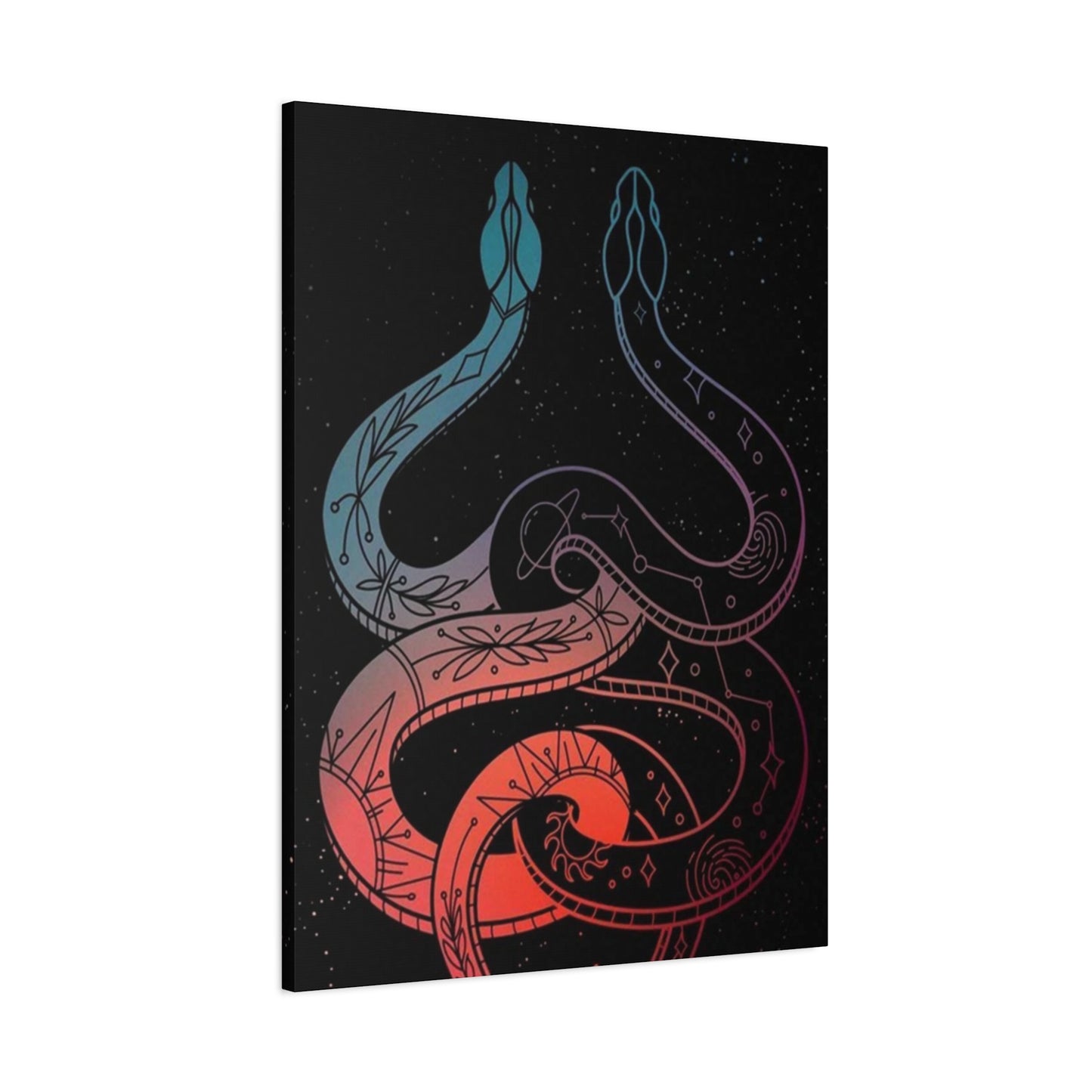 Two Snakes Poster Wall Art & Canvas Prints