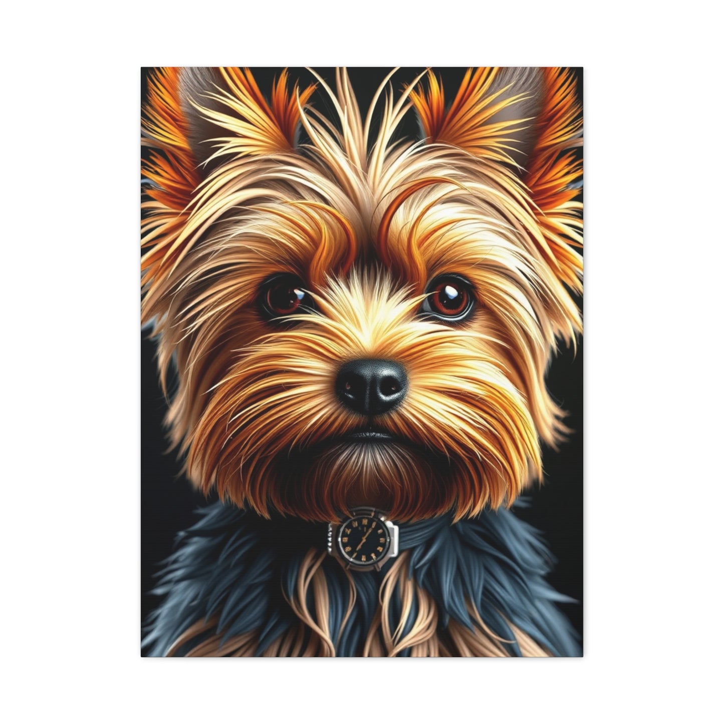 Yorkshire Terrier Art Refined Canvas Wall Art & Canvas Print