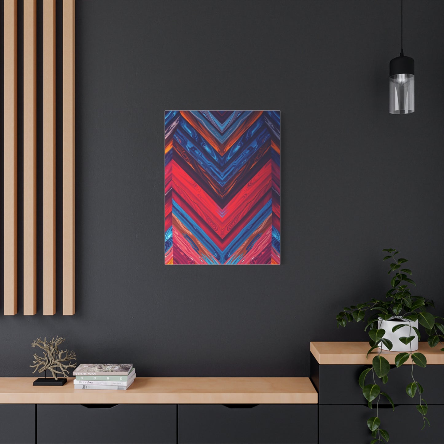Supreme Chevron Pattern Art Collection Wall Art & Canvas Print