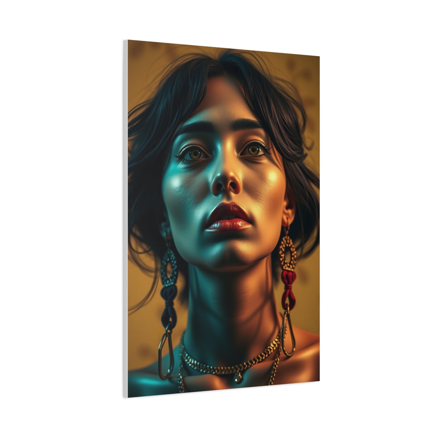 Resplendent Diva Artwork Wall Art & Canvas Print