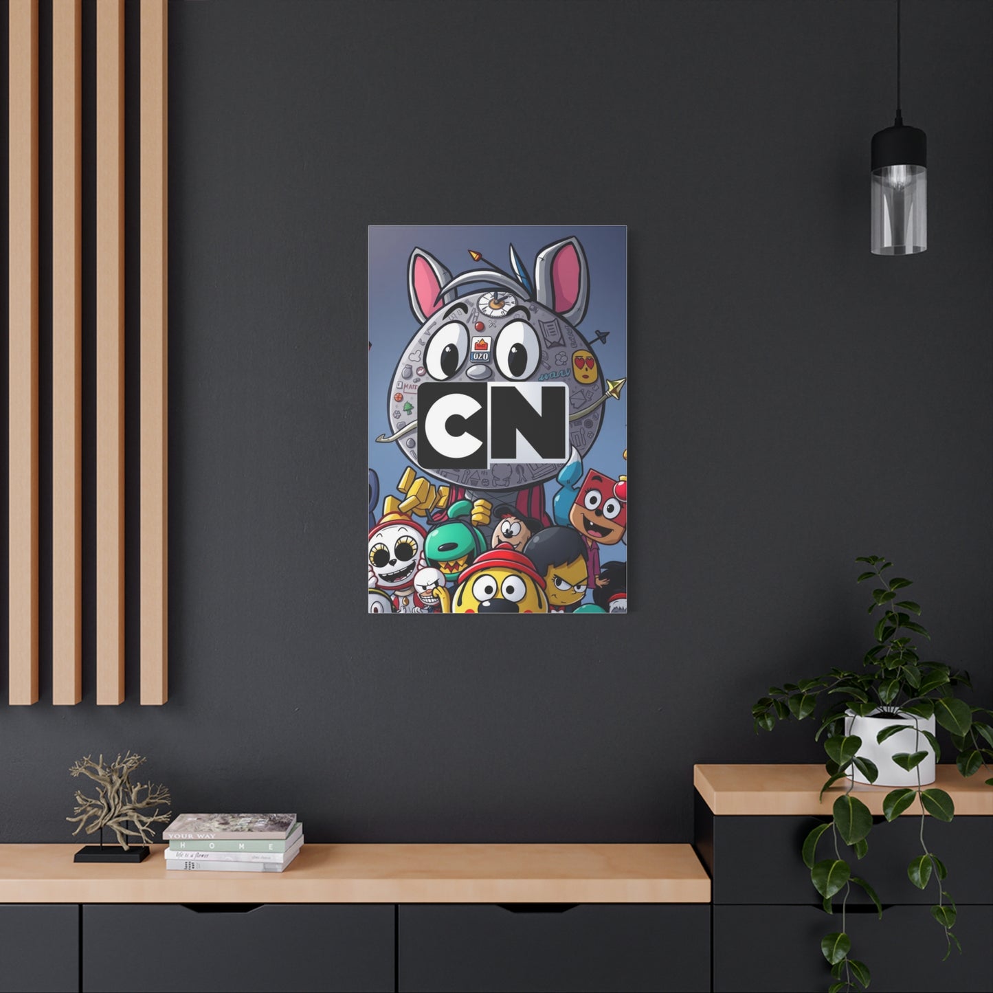 Whimsical Animation Tapestry Wall Art & Canvas Print