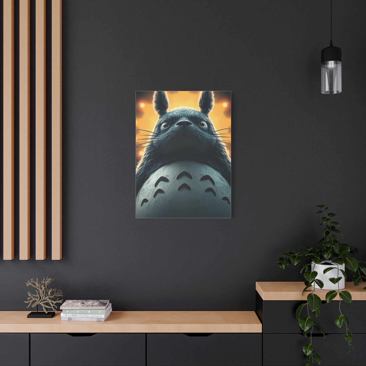 Masterpiece Totoro  Art Vision Wall Art & Canvas Print