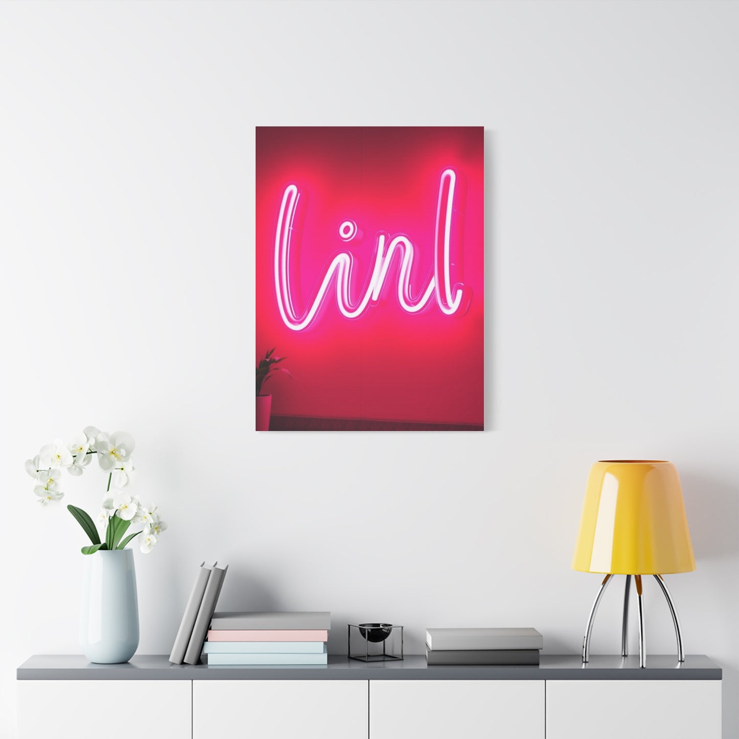 Pink Majesty Art Statement Wall Art & Canvas Print